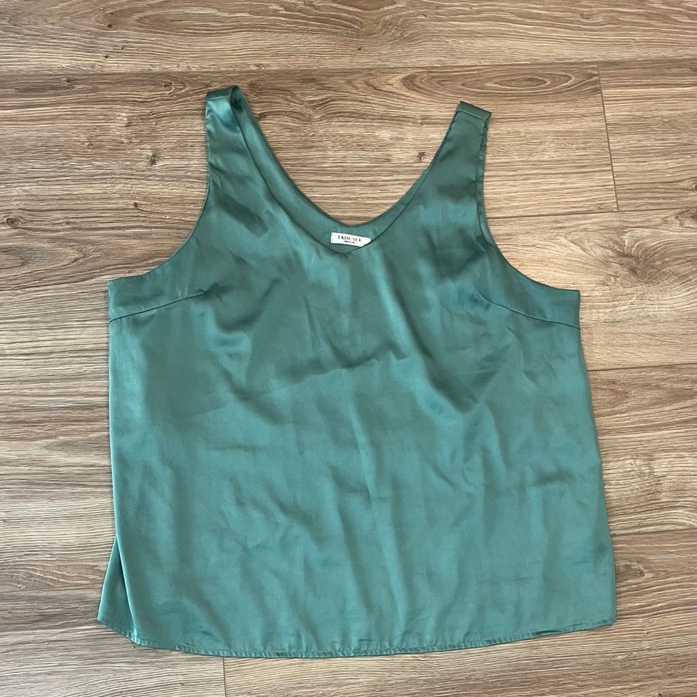 Madewell Green Tank Top